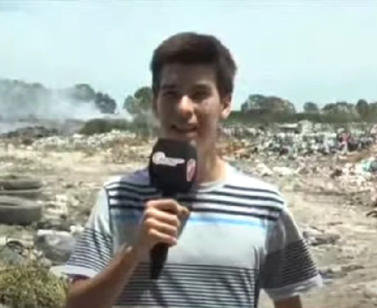 En 2016, en el entonces basural a cielo abierto de San Vicente. En 2016, en el entonces basural a cielo abierto de San Vicente. 