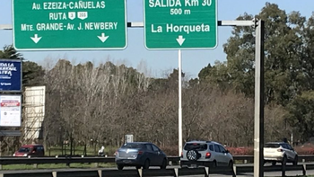 Fatal choque en la Autopista Ezeiza-Cañuelas: falleció un motociclista