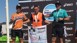 un vecino de alejandro korn gano el campeonato argentino de duatlon: es jardinero en fincas de san vicente