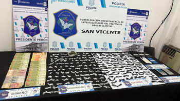 Alejandro Korn: cayó una pareja dedicada a la venta de droga