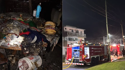 grave incendio de una vivienda en lomas: cuatro personas asistidas