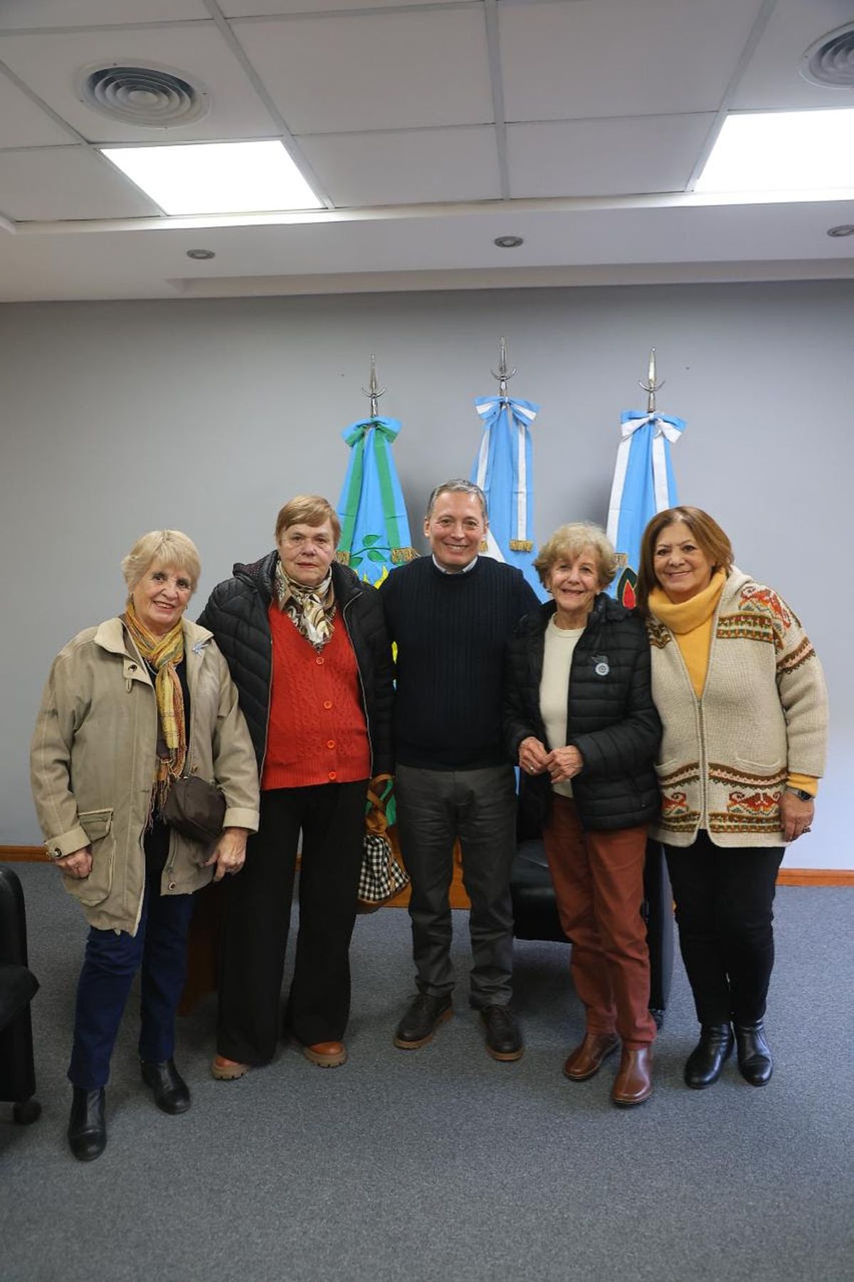 El encuentro se dio en el palacio municipal de Esteban Echeverría. El encuentro se dio en el palacio municipal de Esteban Echeverría.