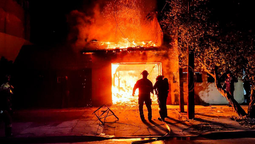 voraz incendio en una casa de lanus oeste