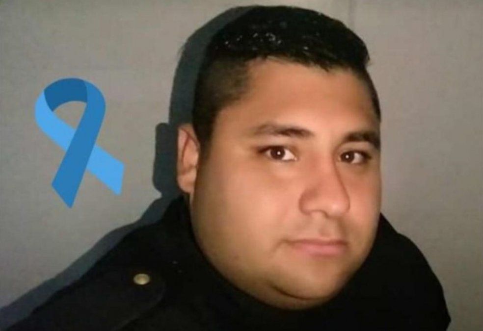 Gonzalo Vasconcel, el joven policía de Lomas de Zamora fallecido por coronavirus.
