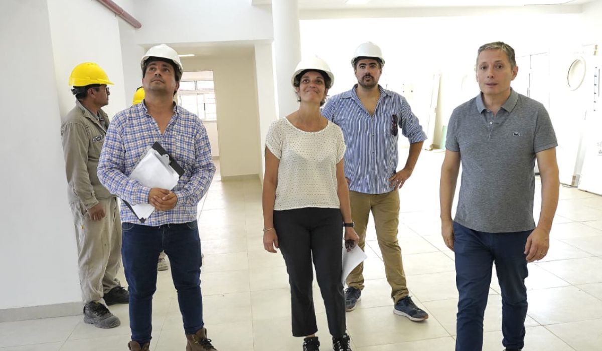 Esteban Echeverría: avanzan las obras en la Unidad Sanitaria N°4 de Monte Grande Sur