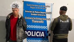 luis guillon: un detenido tras una persecucion por el robo de un vehiculo