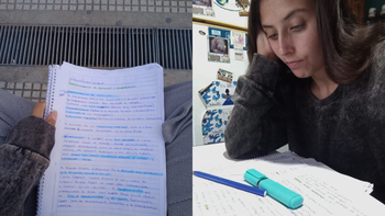 Estudiar, trabajar y viajar desde San Vicente: En cualquier lado me pongo a leer