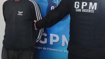 San Vicente: detuvieron a un hombre prófugo hace 10 años por drogas