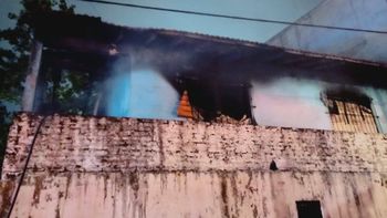 Lomas de Zamora: incendio en una casa en Temperley