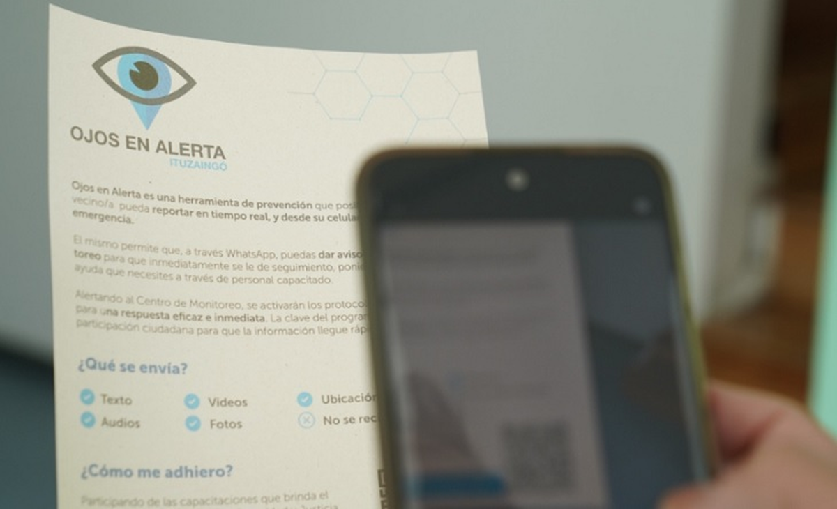 El programa Ojos en Alerta requiere una capacitación previa por parte de los vecinos. 