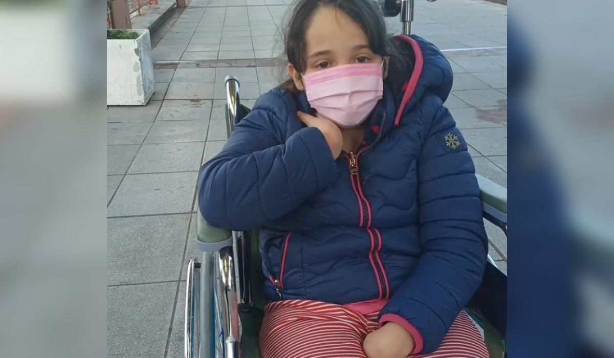 Lomas: piden ayuda para que una nena pueda volver a caminar