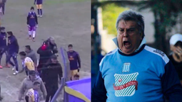 lanus: agredieron a luis ventura en un partido del ascenso