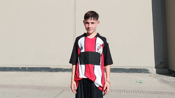 El mini Messi de Monte Grande se sumó a las divisiones inferiores de River