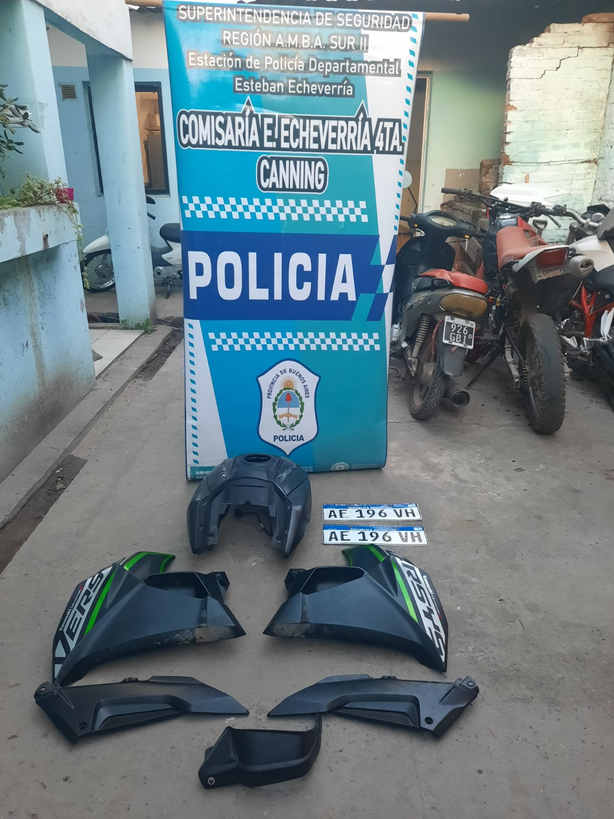 Dos hombres de 31 y 33 años fueron detenidos por el personal policial de la Comisaría 5ta de El Jagüel.