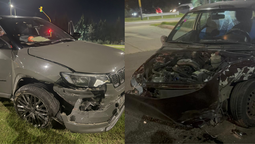 san vicente: embistieron a una familia que circulaba por ruta 58