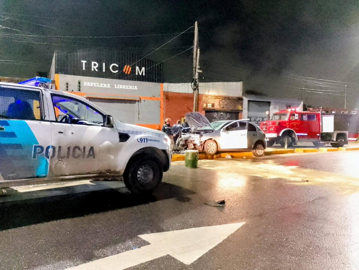 Se despleg&oacute; un operativo en Claypole luego del accidente.