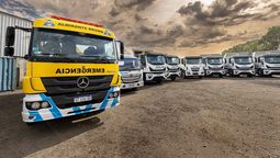 almirante brown: el municipio incorporo 18 nuevos vehiculos y maquinarias para reforzar los servicios publicos