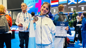 Ariana Zalazar, la joven de El Jagüel que llegó al Mundial de Taekwondo en Finlandia 