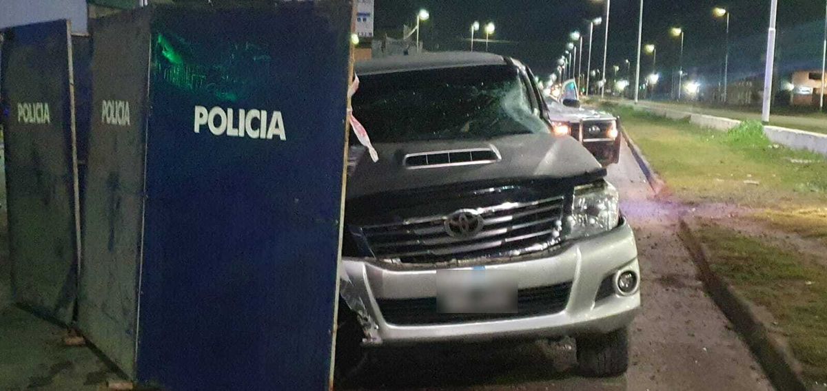 El accidente ocurrió sobre Camino de Cintura en 9 de Abril. El accidente ocurrió sobre Camino de Cintura en 9 de Abril.