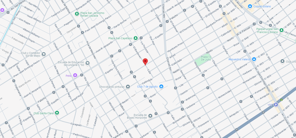La esquina donde fue hallado el joven con un disparo en la áxila.