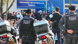 ezeiza: inauguraron comando de patrullas en la union