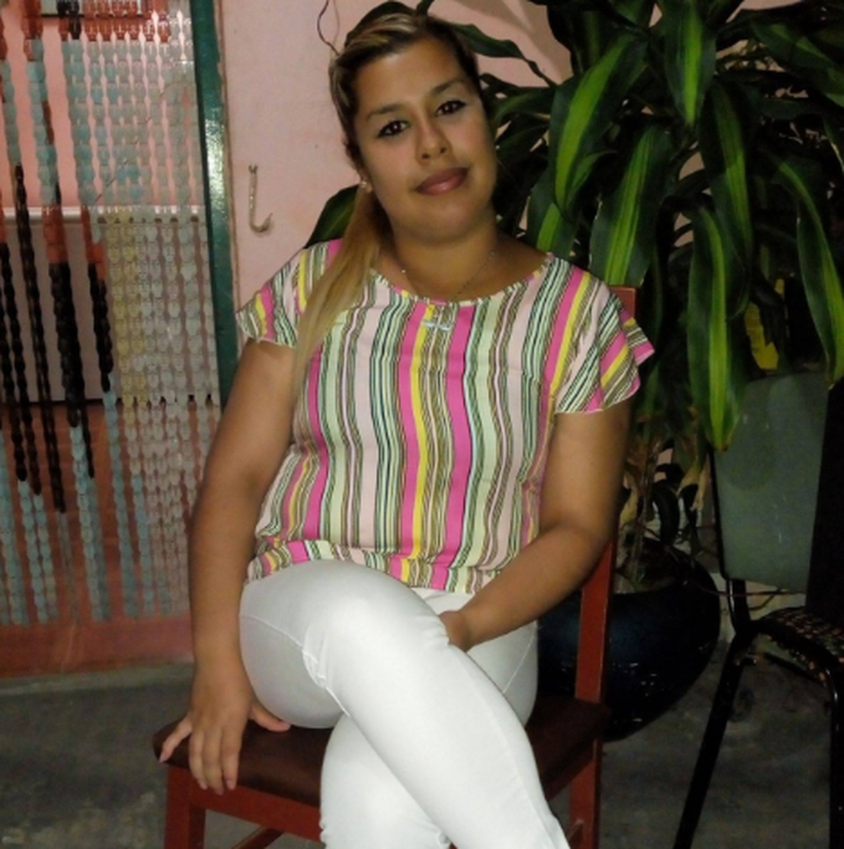 Belén, la vecina de Lomas que amamantó al bebé.