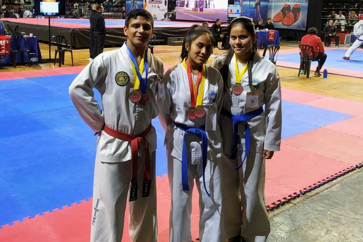 Tres chicos de Esteban Echeverría, medalla de oro en los Juegos Sudamericanos de la Juventud