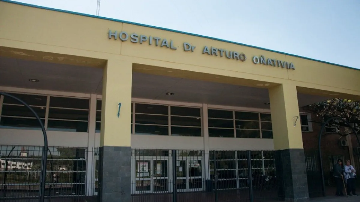 La mujer fue asistida en el Hospital de Rafael Calzada.
