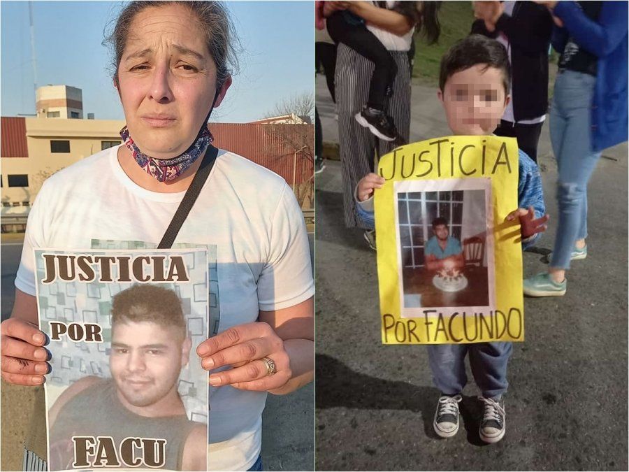 La madre y el hijo de Facundo pidieron justicia por su homicidio en Villa Centenario, Lomas de Zamora.