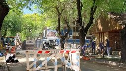 obras de desagüe en esteban echeverria: que avenida tendra reduccion de calzada hoy