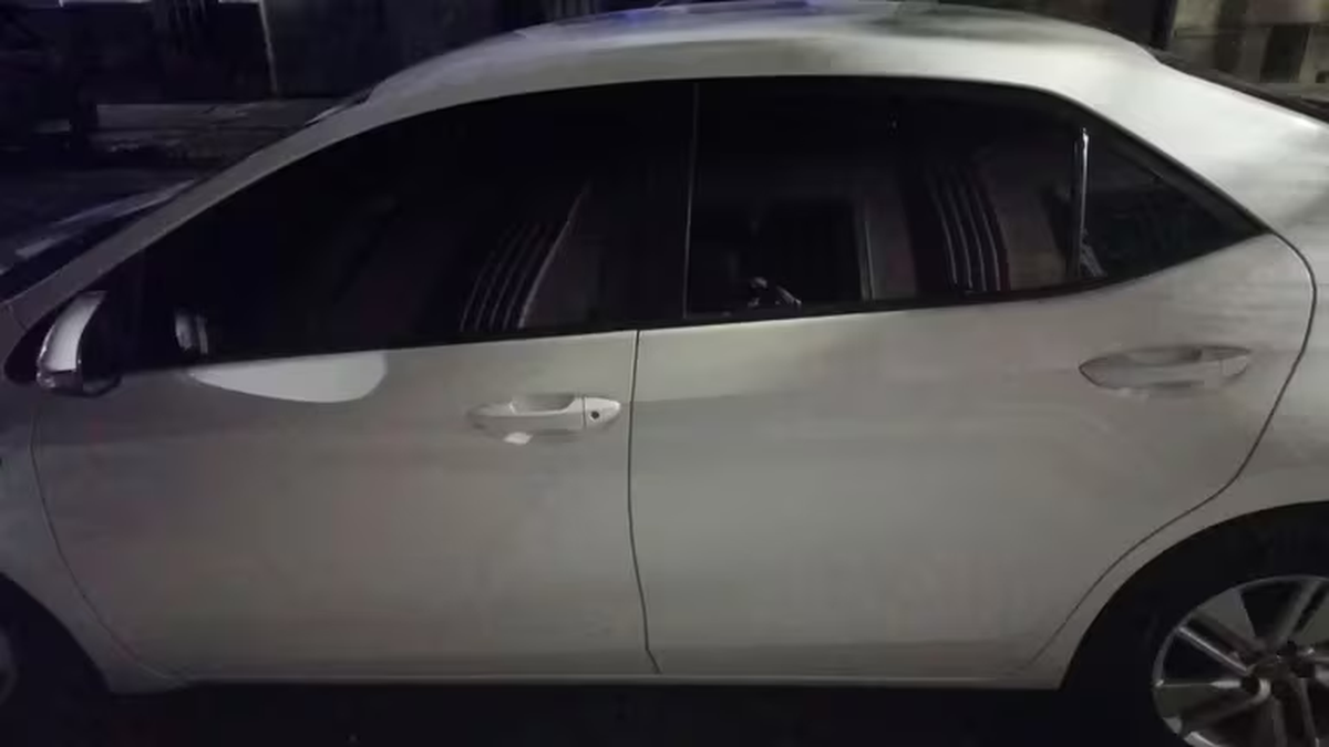 As&iacute; fue hallado el veh&iacute;culo del concejal de Lan&uacute;s.