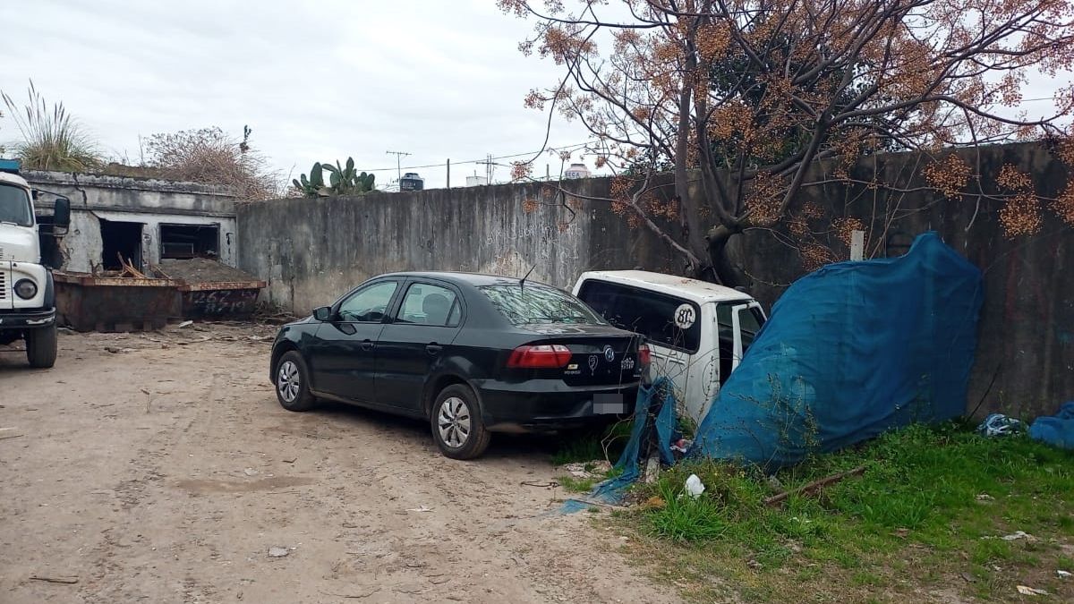 Este es el lugar que marcó el rastreo satelital en Lomas de Zamora.