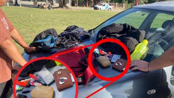 Detenidos en la laguna de San Vicente con un ladrillo de cocaína: estaban vendiendo