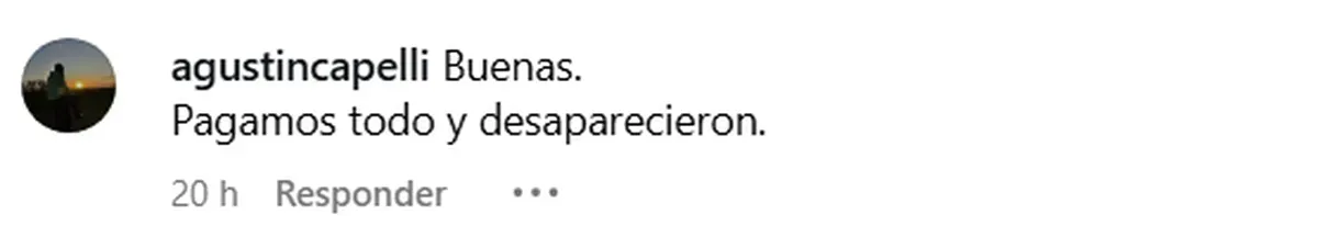 Algunos de los testimonios que se realizaron por redes sociales. 
