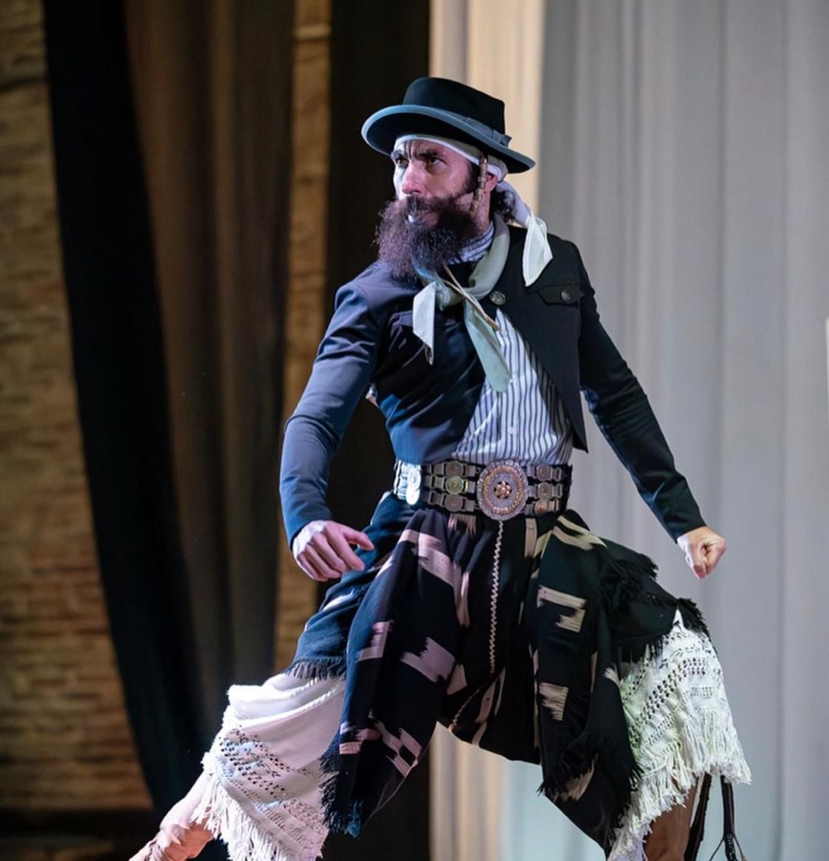 Matías Gallardo, de Claypole, campeón nacional de malambo.