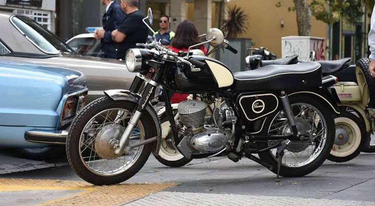  La Puma, otra de las motos clásicas de industria argentina. 