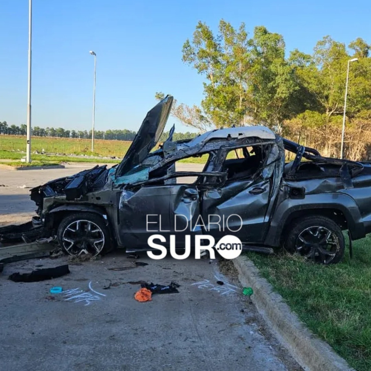 El incidente ocurrió en la madrugada de este lunes en San Vicente.