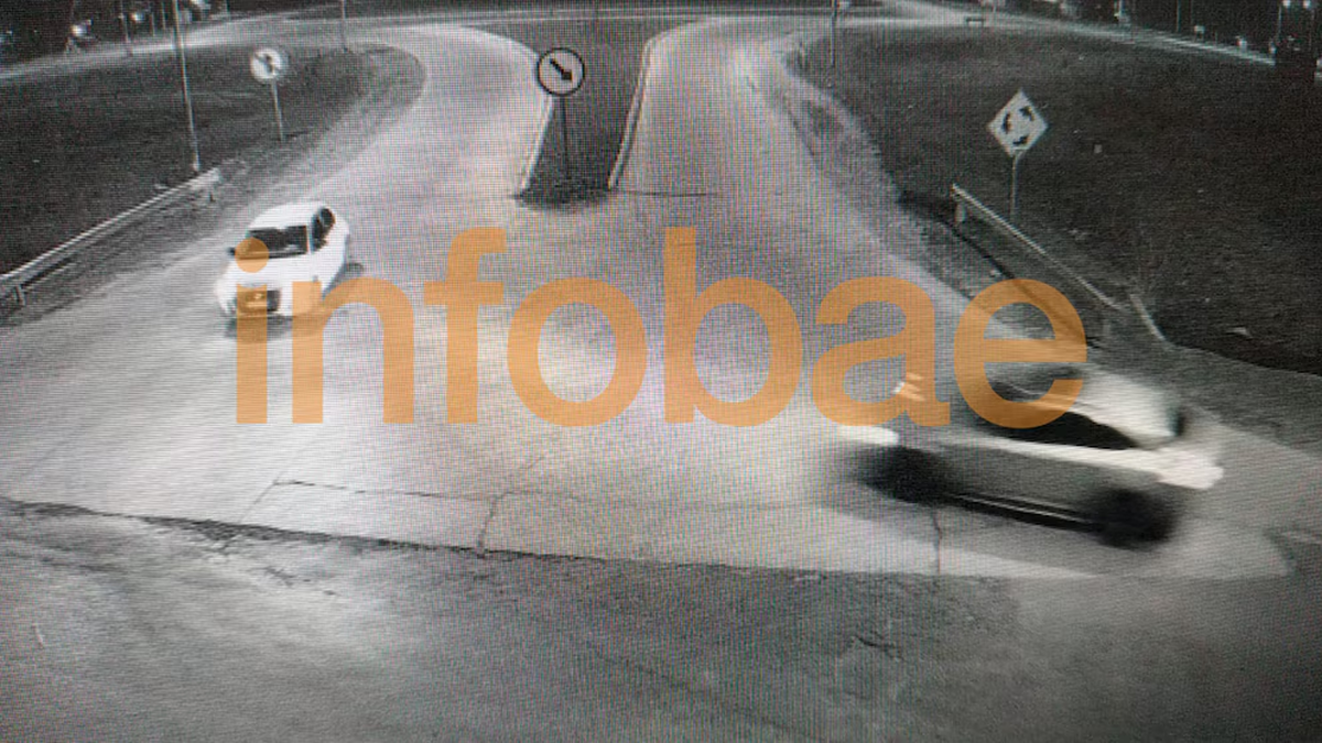 Imágenes de cámaras de seguridad de la zona de Canning que muestran la previa del accidente. 