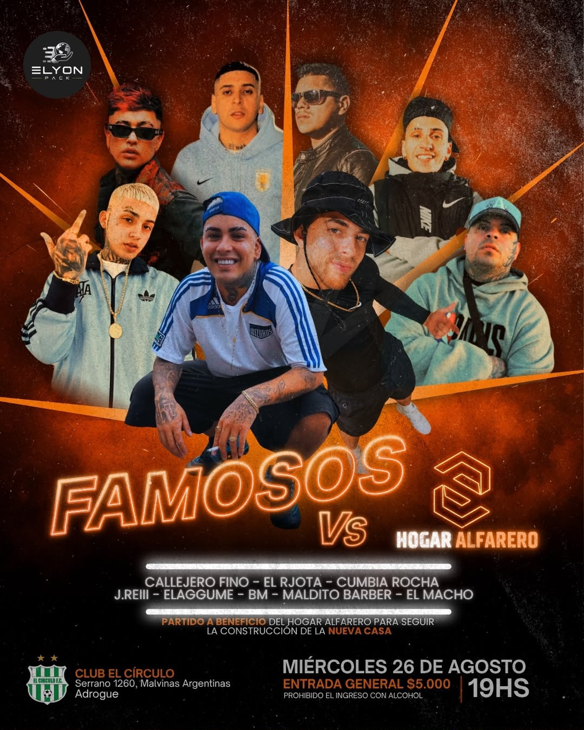 Flyer del evento. 