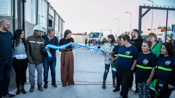 Inauguraron un centro de reciclado en Almirante Brown