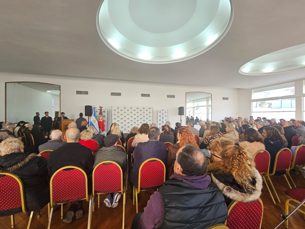 El acto se llevó a cabo en el Polo Judicial de Monte Grande.
