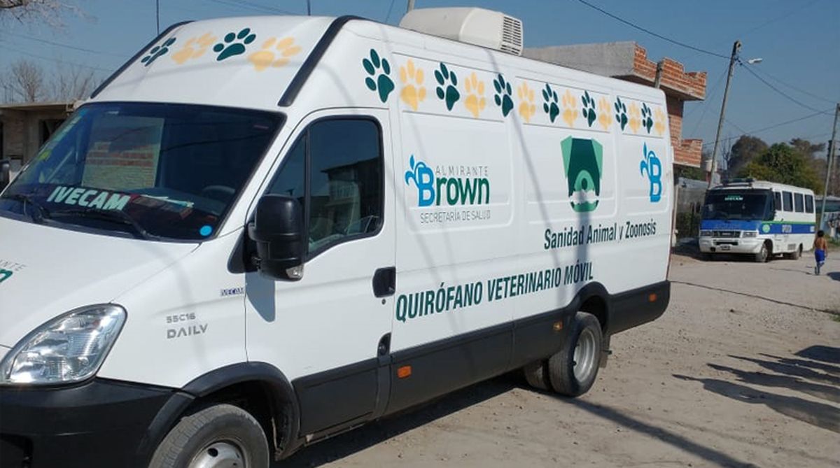 El operativo fue encabezado por Zoonosis de Almirante Brown.
