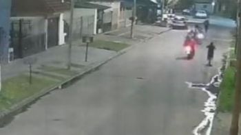 Banfield: vecinos zafaron del ataque de motochorros