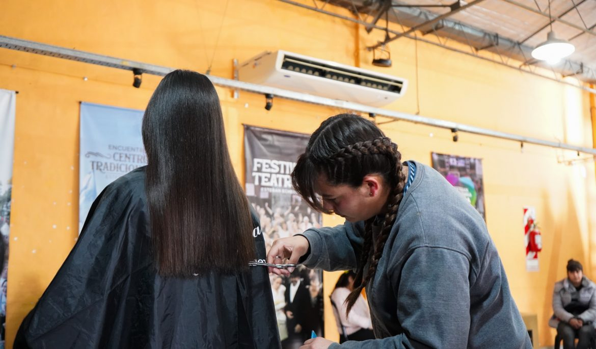 Los cursos se realizan en el Centro Cultural El Galpón de la Estación, en Monte Grande. 
