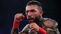 franco tenaglia, de burzaco, volvio al ring y gano su pelea en roma: esta invicto