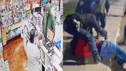 san vicente: robo $19 mil de una farmacia y un empleado lo corrio y lo atrapo