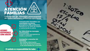 El impacto en San Vicente de las amenazas virales en las secundarias: hubo alta inasistencia este viernes