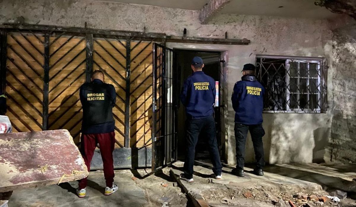Allanamiento en un búnker narco en Esteban Echeverría: detenidos y droga secuestrada