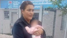 dos policias le salvaron la vida a una beba en lomas de zamora