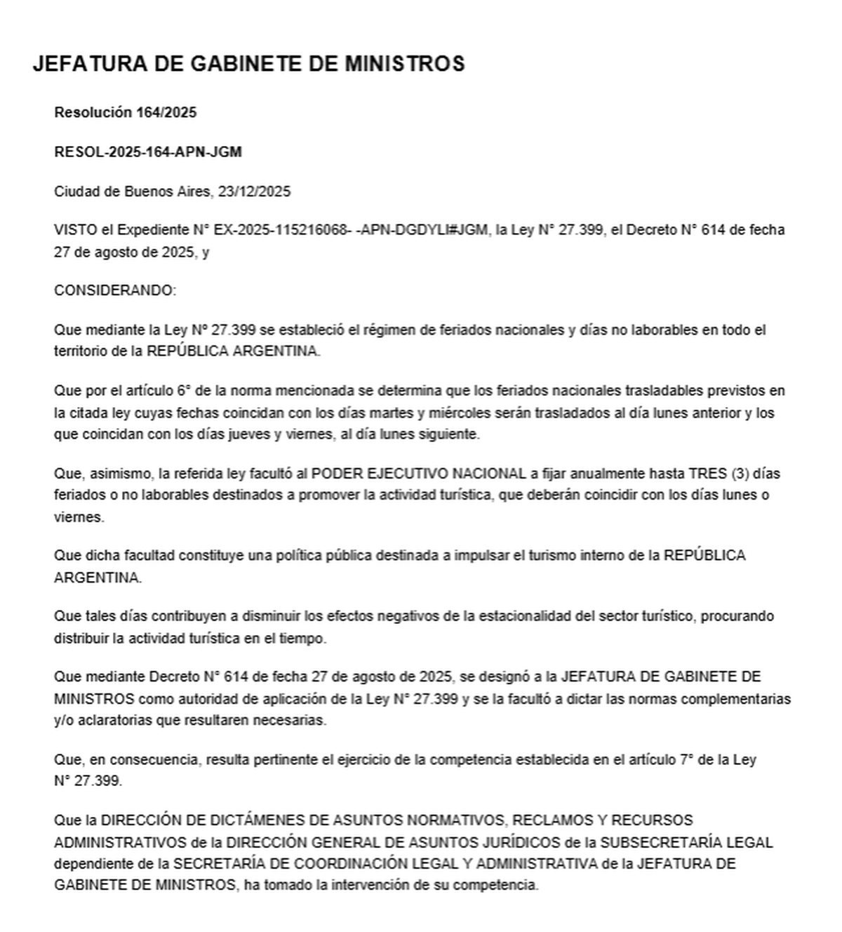La medida fue autorizada mediante el Bolet&iacute;n Oficial.&nbsp;